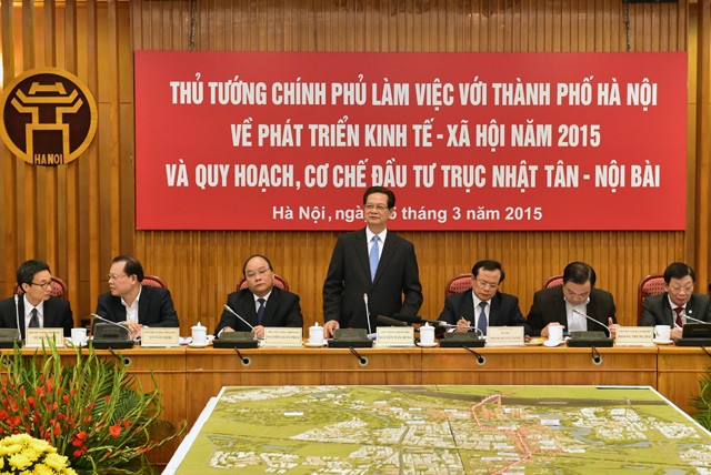 Prime Minister Nguyen Tan Dung asks for unique policies to promote Hanoi’s urban development - ảnh 1